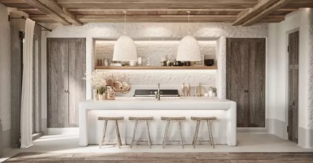 Bodrum Evi - İç Mimari ve Tasarım Projesi (10)