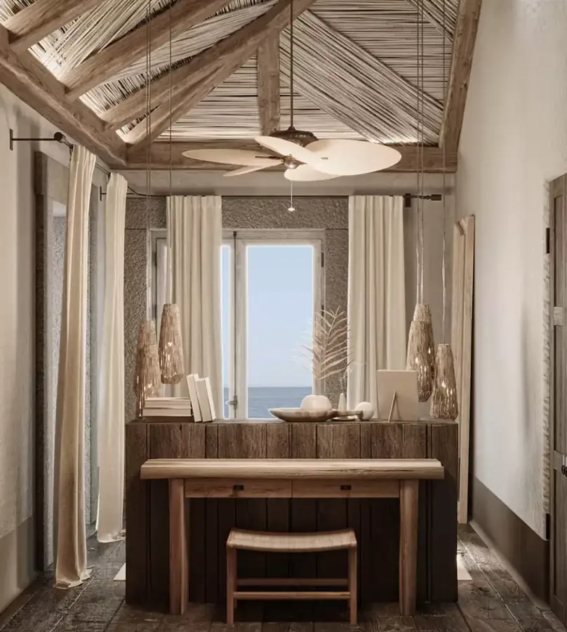 Bodrum Evi - İç Mimari ve Tasarım Projesi (17)