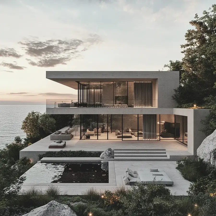 Muğla Villa - İç Mimari ve Tasarım Projesi (3)
