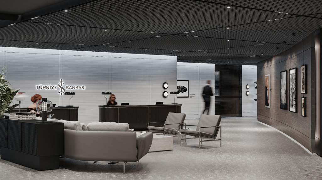 İş Bankası HQ - İç Mimari ve Tasarım Projesi (3)
